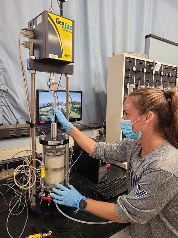 Measuring shear strength of recycled materials for use in geotechnical infrastructure 