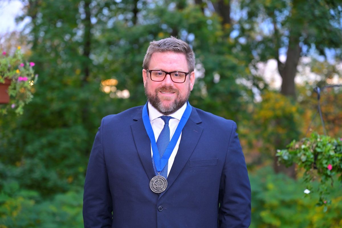Tom Foley '13 MA, 2025 CLAS Graduate Alumni Medallion Recipient