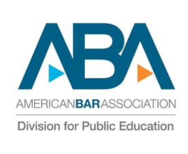 ABA logo A logo of the American Bar Association's Division for Public Education.