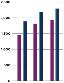 Chart showing Net Assets