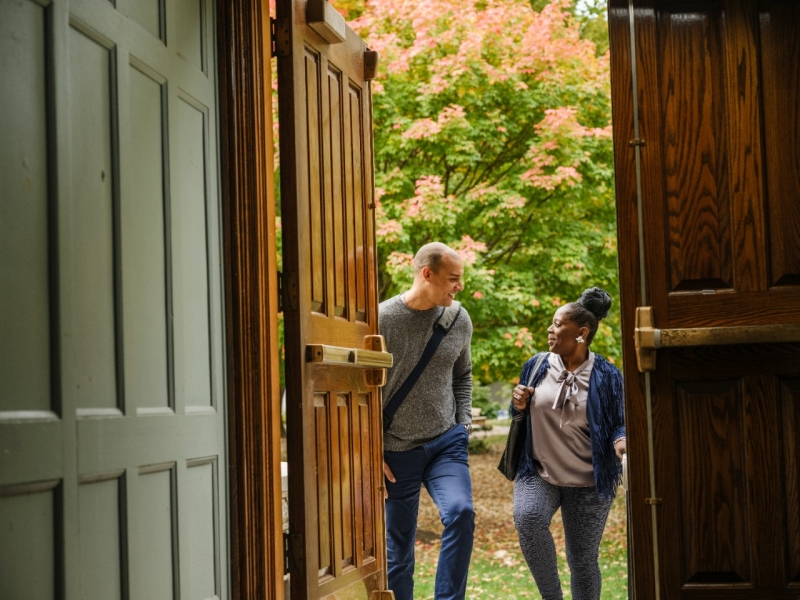 Alice Ford on campus