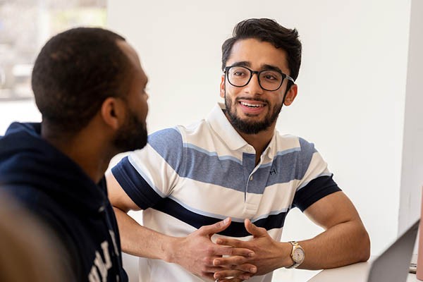 Students-in-discussion Students-in-discussion