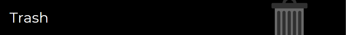 TrashBtn Trash