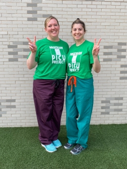 Dwyer Baskin in Nigeria Two doctoral students