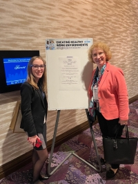 Sigma 2023 Emily Holland and EDowdell_Texas Emily Holland and Dr. Elizabeth Dowdell