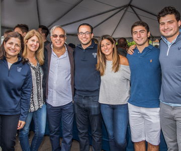 parents and students at parents weekend