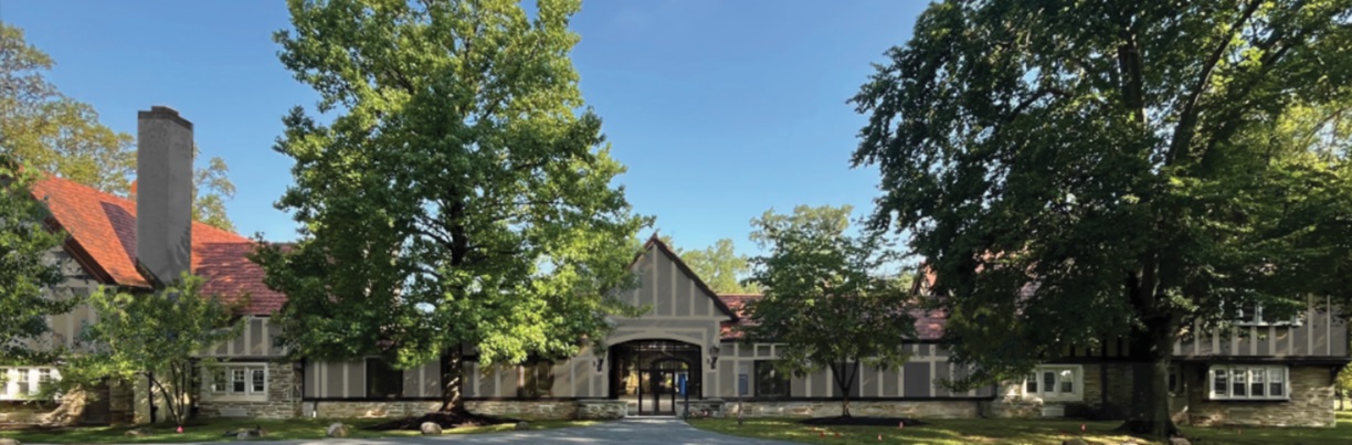 The exterior of Cascia Hall on the Villanova University Cabrini Campus
