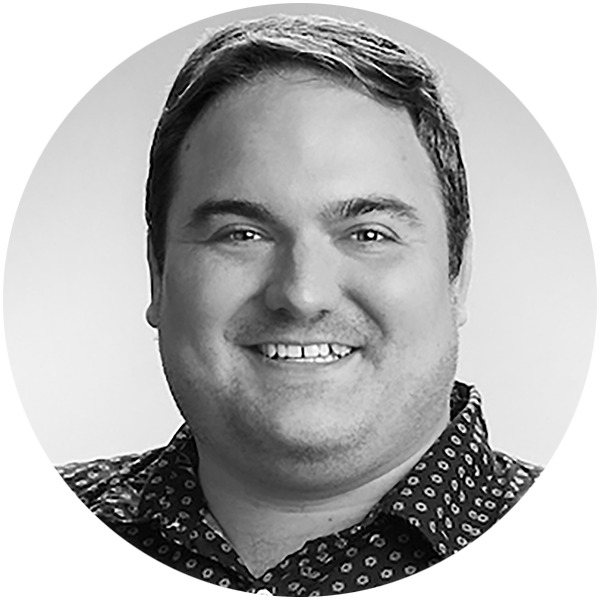 black-and-white headshot of Grant Berry